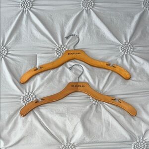 Bebe Stylish Wooden Hangers